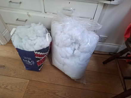 Photo of free SYNTHETIC STUFFING FOR TOYS: 2 large bags (Combe Down) #1