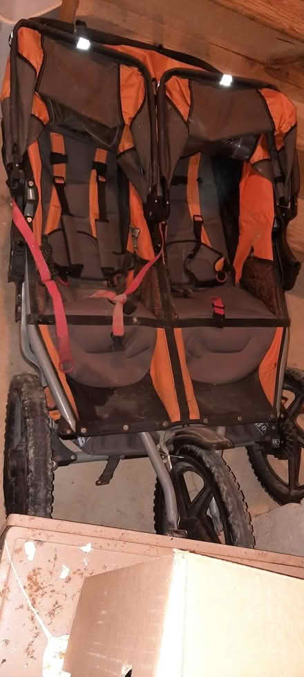 Photo of free B-O-B double stroller (Groton MA) #1