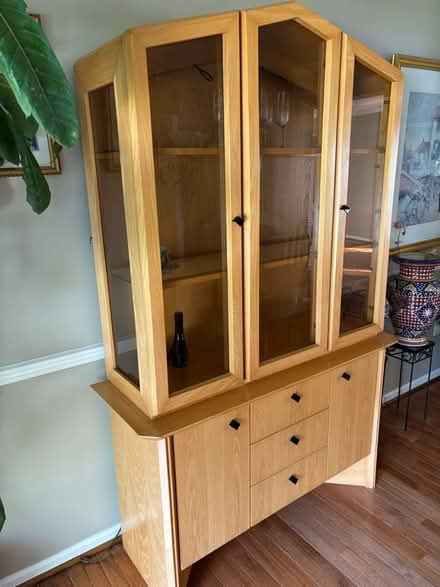Photo of free dinning set with china cabinet (Ellicott City, Valleymede) #3