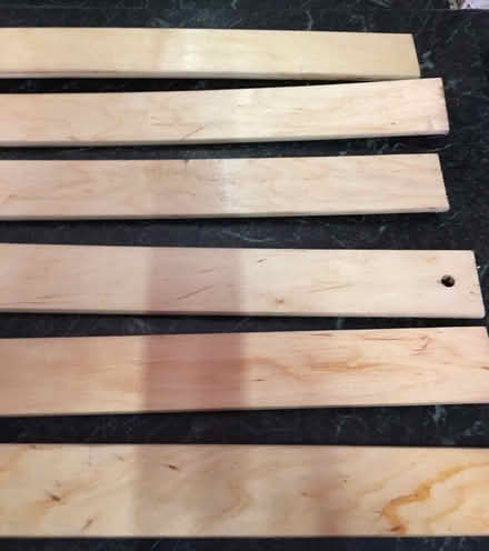 Photo of free 6 x bed slats (Slyfield GU1) #2