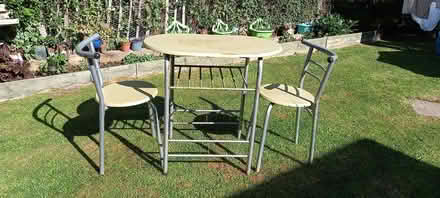 Photo of free Bistro table set (CH49) #1