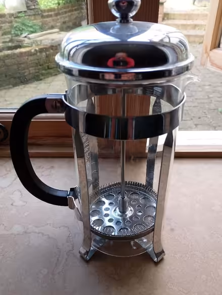 Photo of free "Bodum" cafetiere, with chip on spout (Halstead CO9) #1
