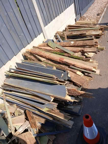 Photo of free Fencing posts and feather edge wood (Rydon Park EX2) #2