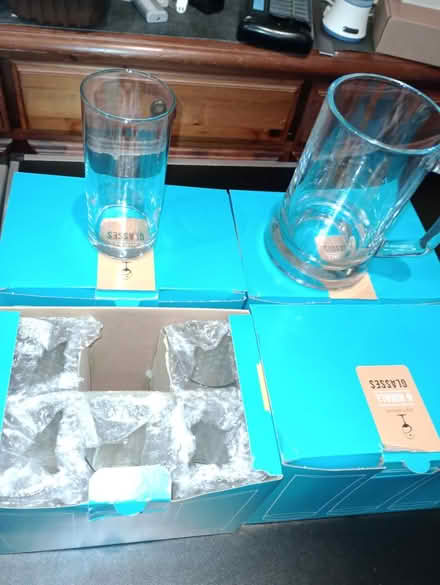 Photo of free Boxes of high ball drinks glasses (Nailsea BS48) #1