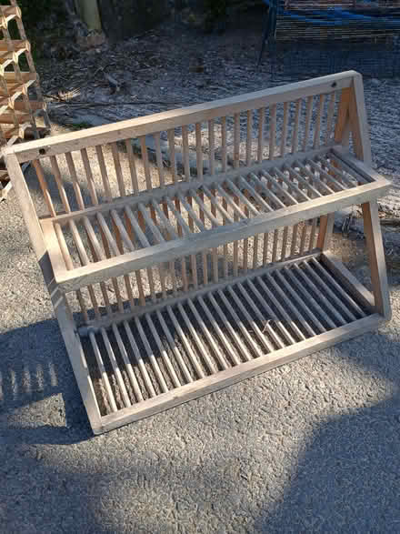 Photo of free Wooden plate drainer (Owlbury SY9) #1