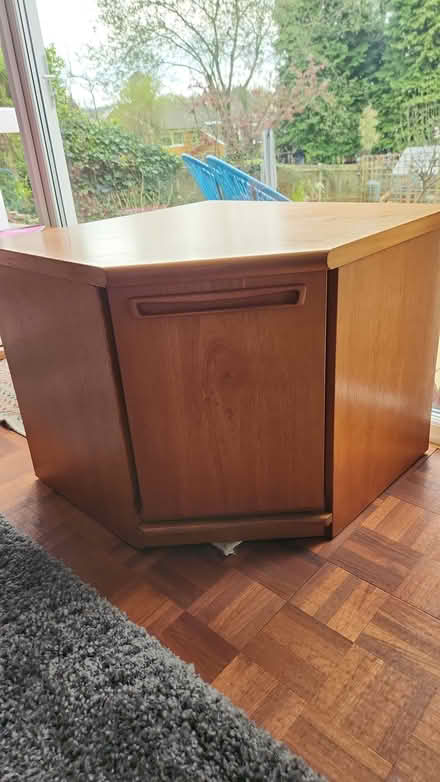 Photo of free Retro low level corner cabinet (Dorking RH4) #2