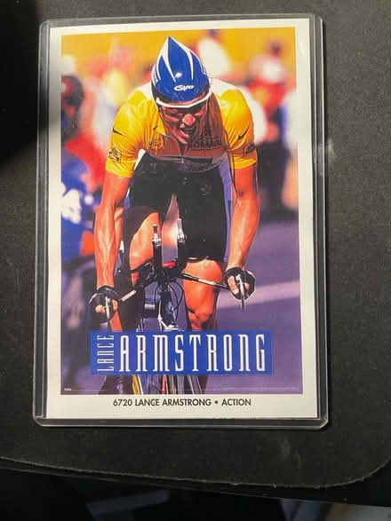 Photo of free Laminated Lance Armsttong (South San Jose) #1