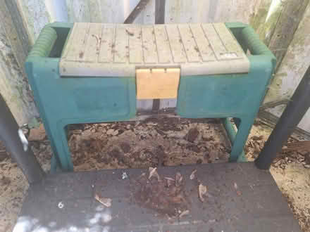 Photo of free Garden work stool/kneeler (Forestgreen) #1