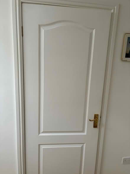 Photo of free 4 White Internal Doors with handles (Saltcotes FY8) #1