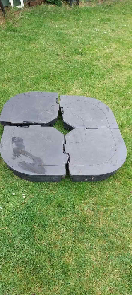 Photo of free Parasol patio shade stand weights (Booker HP12) #1