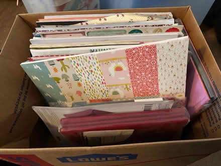 Photo of free Paper Crafting Materials (5th Street Station) #2