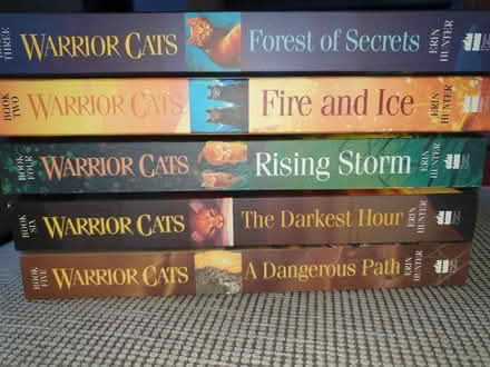 Photo of free Warrior Cats Books x5 (Denton M34) #2