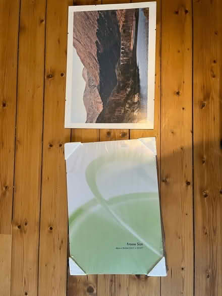 Photo of free Two plastic clip frames (Bellevue EH7) #1