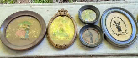 Photo of free Antique framed needlework (NE Portland (Laurelhurst)) #2
