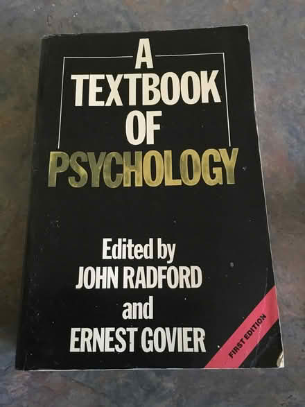 Photo of free A textbook of Psychology - first edition (Hailsham BN27) #1