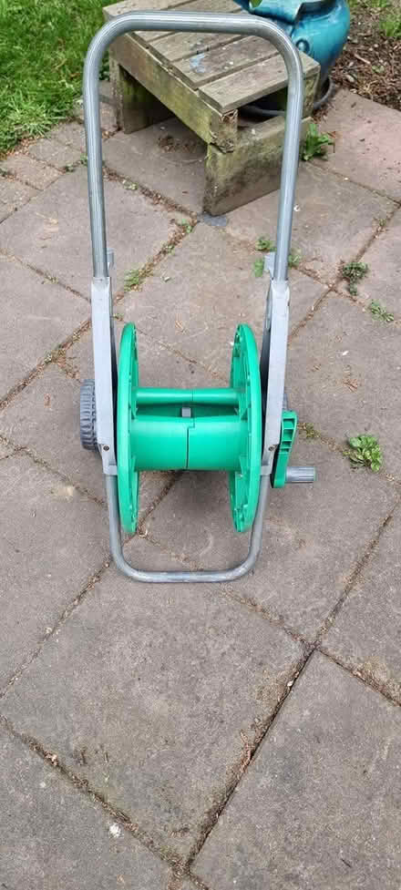 Photo of free Garden hose winder trolley thing (Ilford) #2