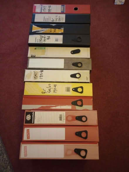 Photo of free Used box files. (Penzance TR18) #1