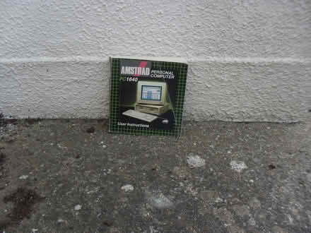 Photo of free Amstrad Personal Computer User manual (Seaford BN25) #1