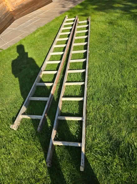 Photo of free 2 x 3.5metre ladders (LU6) #2