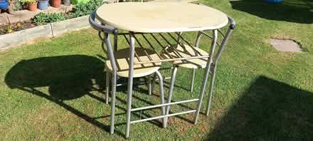 Photo of free Bistro table set (CH49) #2