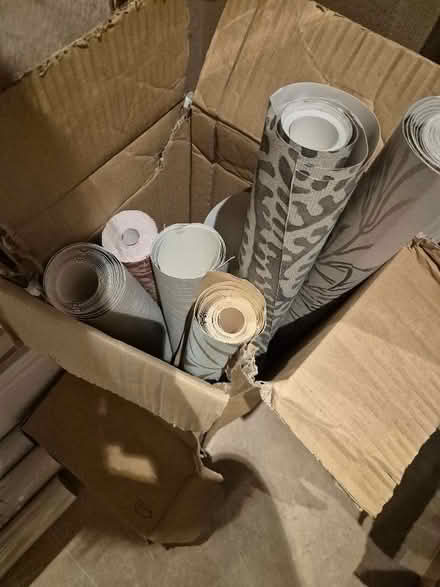 Photo of free Job lot of luxury high end wall paper rolls (Chiswick W4) #2