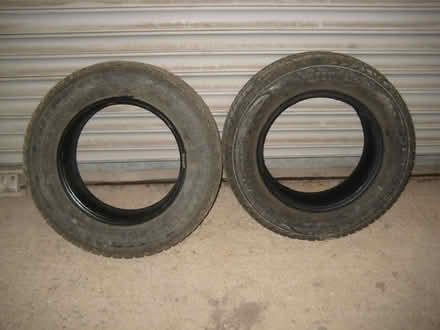 Photo of free 2 tyres for garden projects etc? (Crookham Common) #1