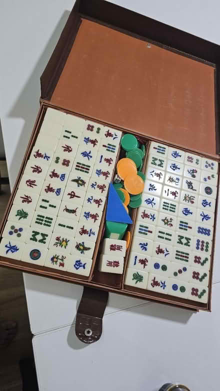 Photo of free Mahjong table (used) & tiles (used) (Lakeside) #2