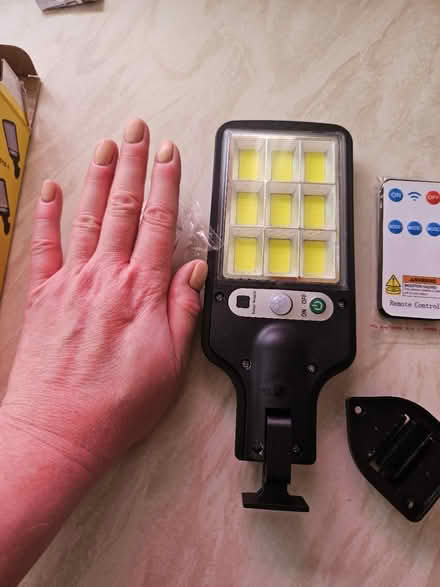 Photo of free Remote control solar lamp (new) (EX8) #3