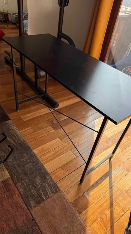 Photo of free black table (West New York) #2