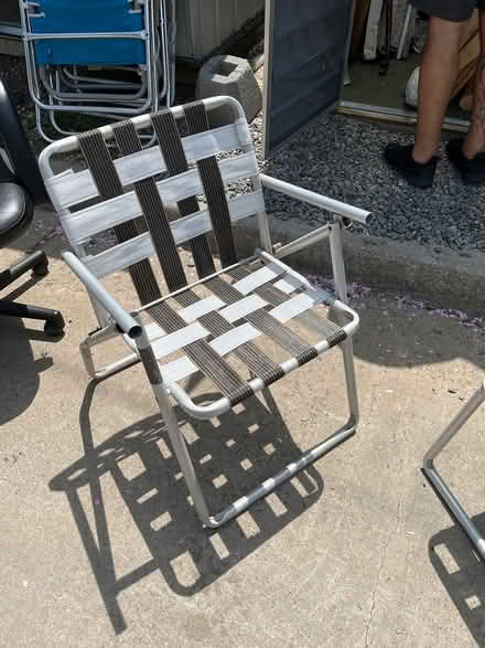 Photo of free Vintage outdoor chairs (Oradell) #1