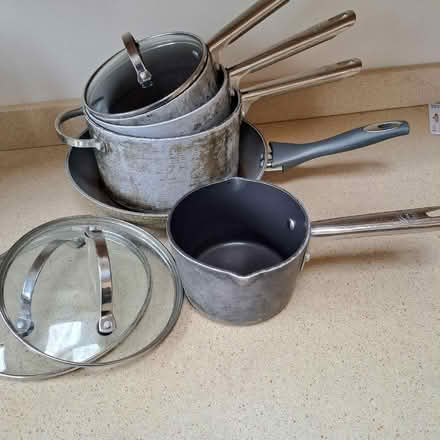 Photo of free Well used set of pans (Bowerham LA1) #1
