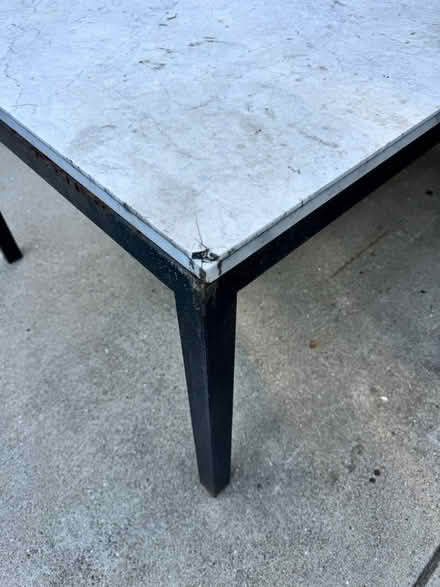 Photo of free Outdoor marble table (Westbrae, Berkeley) #4