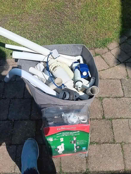 Photo of free Box of plumbing buts and pieces (Fords Farm RG30) #1