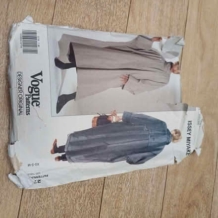 Photo of free Vogue Issey Miyake coat pattern. (Sydenham SE26) #1