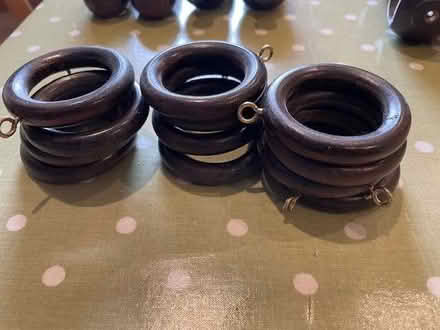 Photo of free Wooden Curtain pole accessories (Tideswell SK17) #4
