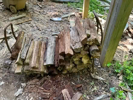 Photo of free Rusty log holder (Davidsonville) #2