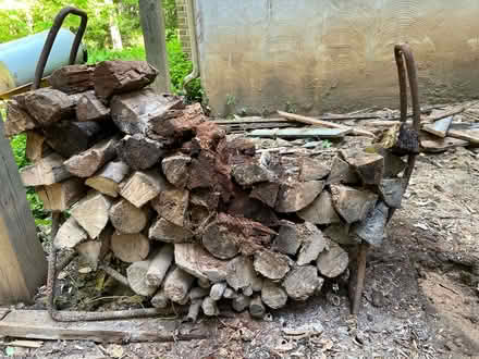 Photo of free Rusty log holder (Davidsonville) #1