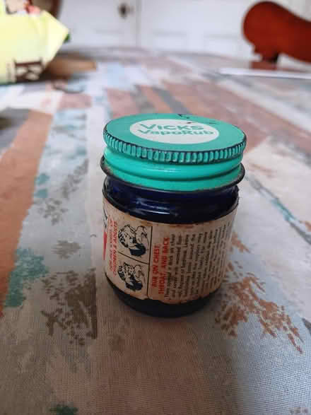 Photo of free Glass jar Vick (Rathmines/Ranelagh) #2