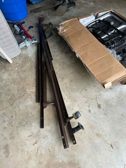 Photo of free Queen bed frame (North Buckhead) #1