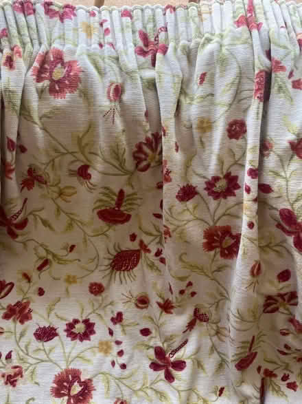 Photo of free Pair of floral Laura Ashley curtains (Newick BN8) #2