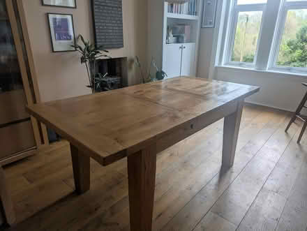 Photo of free Solid oak extendable dining table (G44) #1