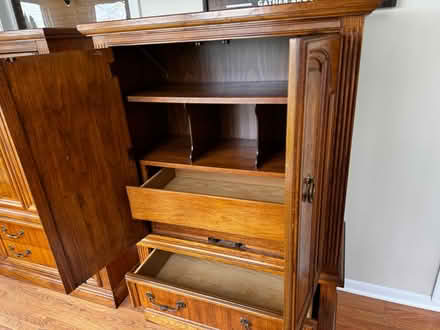 Photo of free 2 Antique Armoires (1 Mile West of Downtown STC) #2