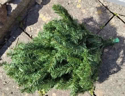 Photo of free Small artificial Christmas tree, no stand (Reabrook Estate SY3) #1