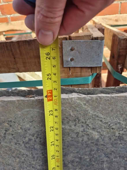 Photo of free 2 Indian sandstone slabs (Breadsall, Derby) #2