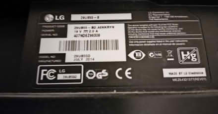 Photo of free Lg small ultra wide monitor (SE1) #3