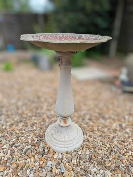 Photo of free Metal Bird Bath (Rothwell NN14 6) #1