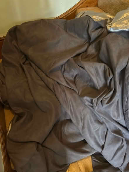 Photo of free Faux suede throw (Sanderstead) #1