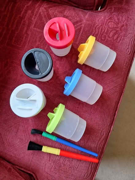 Photo of free Children's Paint Pots (Bexhill) #1