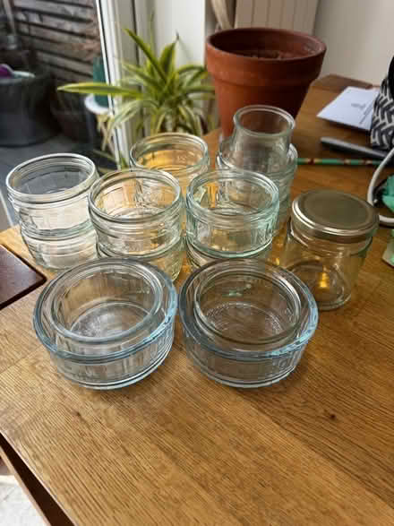 Photo of free Over a dozen glass ramekin-type jars (North Town SL6) #1