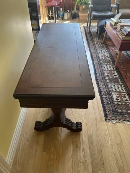 Photo of free Classic wood side table (12th St., South Park Slope) #1